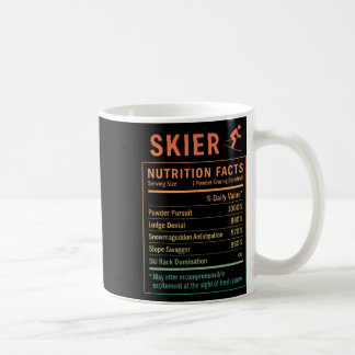 Lustiger Skifahrer _6 Kaffeetasse