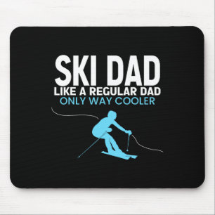 Lustiger Skivater - Cooler Skifahrer Für Männer Zu Mousepad