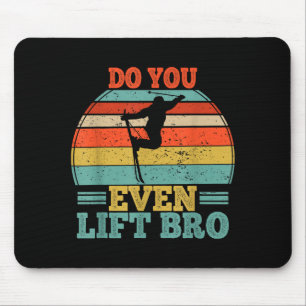 Lustiger Skizitat, hebt ihr überhaupt, Bruder Skil Mousepad