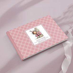 Lustiger skurriler staubiger rosa Mädchen 2. Gebur Gästebuch