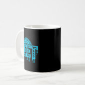 Lustiger Slang-Zitat Humor Meme  Kaffeetasse (Vorderseite Links)