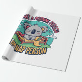 lustiger Slogan Geschenkpapier (Ungerollt)
