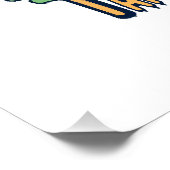 lustiger Slogan Poster (Ecke)