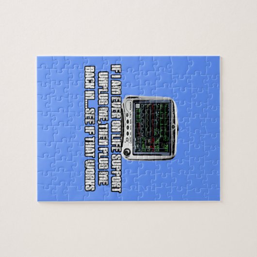 Lustiger Slogan Puzzle (Horizontal)