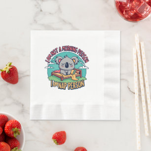 lustiger Slogan Serviette