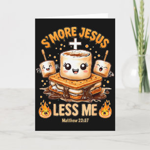 Lustiger Smore Jesus Weniger Mich Christlicher Gla Karte