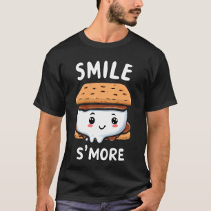 Lustiger Smore Marshmallow & Lagerfeuer Camping Hu T-Shirt