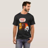 Lustiger S'mores-Marshmallow  T-Shirt (Vorne ganz)