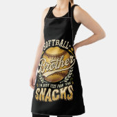 Lustiger Softball-Bruder Snacks Sport Schürze (InSitu)