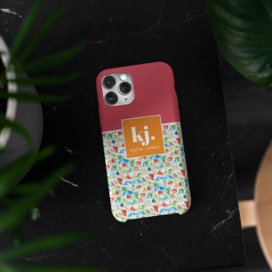 Lustiger Sommer Stilvolles Monogramm Case-Mate iPhone Hülle