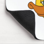 Lustiger sonderbarer Enten-Cartoon Mousepad (Ecke)