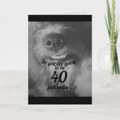 lustiger Spaß Geburtstag Karte (Vorderseite)