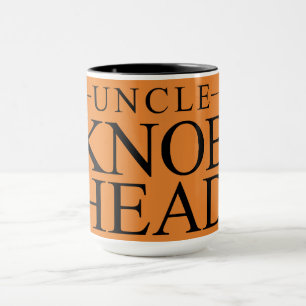 Lustiger Spaß-Onkel Quote - Onkel Knob Head - Tasse