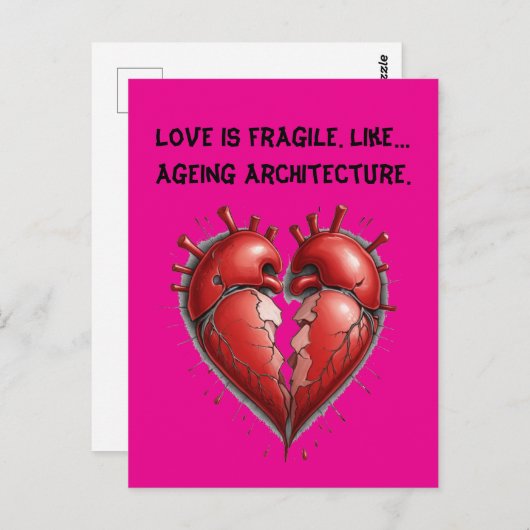 lustiger Spaß Postkarte (Vorne/Hinten)