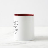 lustiger Spaßentwurf des Tasse (Zentrum)