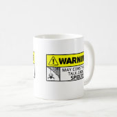 lustiger Spinnenfreund Kaffeetasse (VorderseiteRechts)