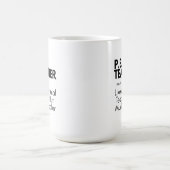 Lustiger Sportlehrer definiert Kaffeetasse (Mittel)