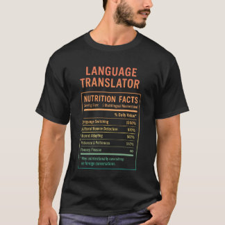 Lustiger Sprachübersetzer 1 T-Shirt