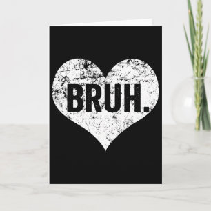 Lustiger Spruch Bro Gruß Teens Jungen Val Karte
