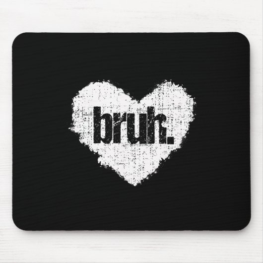 Lustiger Spruch Bro Gruß Teens Jungs Val Mousepad (Vorne)