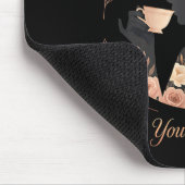 Lustiger Spruch elegante Frauen bin der Tee, der Mousepad (Ecke)