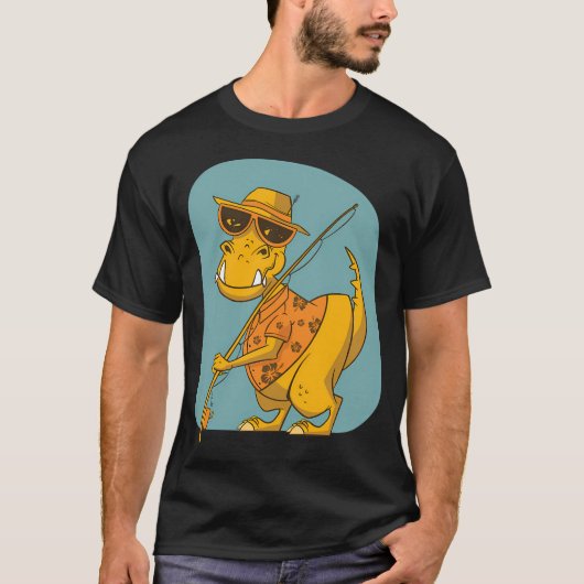 Lustiger Spruch für Angler T-Shirt (Vorderseite)