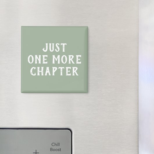 Lustiger Spruch für Bücherliebhaber: Noch ein Kapi Magnet