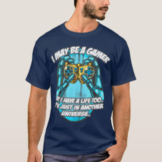 Lustiger Spruch für Nerd-Freunde zum Gamen T-Shirt
