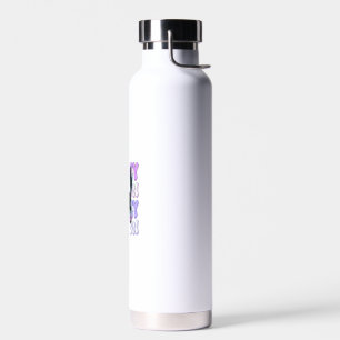 Lustiger Spruch Gruselzeit Halloween Katzenliebhab Trinkflasche