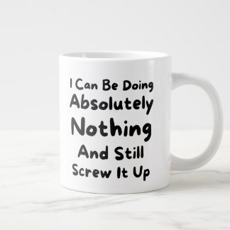 Lustiger Spruch, Humor, Komödie, Sarkasmus, Gesche Jumbo-Tasse