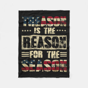 Lustiger Spruch Humor Zitat Sarkastisch Usa-Flagge Fleecedecke