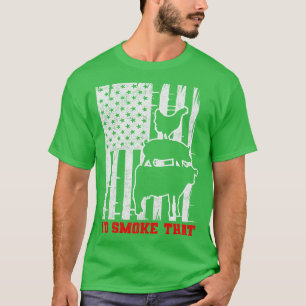 Lustiger Spruch Ich würde diesen Barbecue BBQ rauc T-Shirt