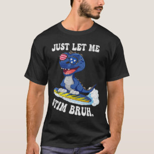 Lustiger Spruch Lass Mich Einfach Autismus Bruh Im T-Shirt
