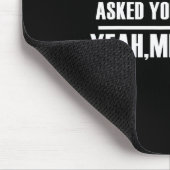 Lustiger Spruch & Lustig mit Sprüchen Erinnern wir Mousepad (Ecke)