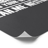 Lustiger Spruch & Lustig mit Sprüchen Erinnern wir Poster (Ecke)