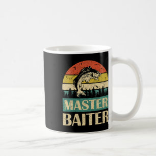 Lustiger Spruch-meister Baiter Angeln Fischer Männ Kaffeetasse