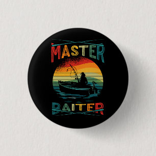 Lustiger Spruch Meister Ködermann Vintage Sonnenun Button