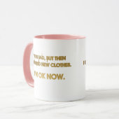Lustiger Spruch Moderner Arbeitskollege Freund Ein Tasse (Vorderseite Links)