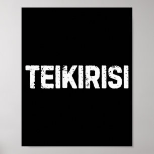 Lustiger Spruch Nimm's Leicht Teikirisi Spanisch M Poster