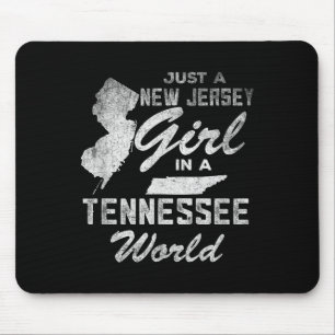 Lustiger Spruch Nur Ein New Jersey Mädchen In Eine Mousepad