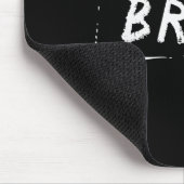 Lustiger Spruch Slang Bruder Meme Brah Männer Frau Mousepad (Ecke)