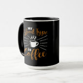 Lustiger Spruch Tasse (Vorderseite Links)