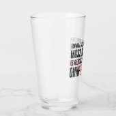 Lustiger Spruch über Arbeit und Kollegen Glas (Rechts)