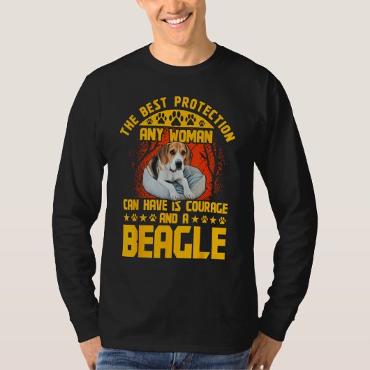Lustiger Spruch über Beagle-Hunde_2 T-Shirt (Vorderseite)