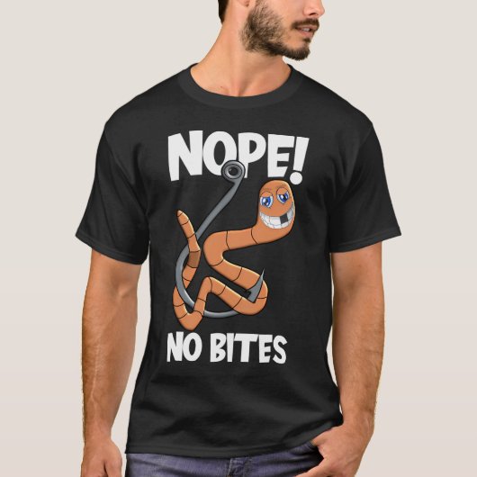 Lustiger Spruch zum Eisfischen T-Shirt (Vorderseite)