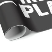 Lustiger Spruch zum Wanderrentenplan Geschenkpapier (Rolleneckpunkt)