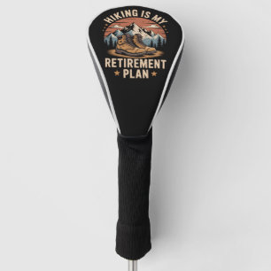 Lustiger Spruch zum Wanderrentenplan Golf Headcover
