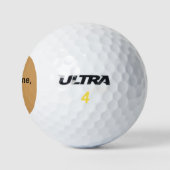 Lustiger Sprüche Golfballs Golfball (Logo)