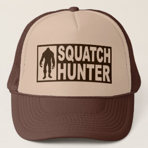 Lustiger SQUATCH JÄGER Hut - Finden von Truckerkappe