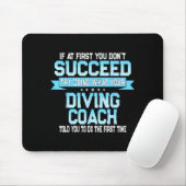 Lustiger Srt-Trainer-Meme - Lustiger Tauch-Spruch  Mousepad (Mit Mouse)